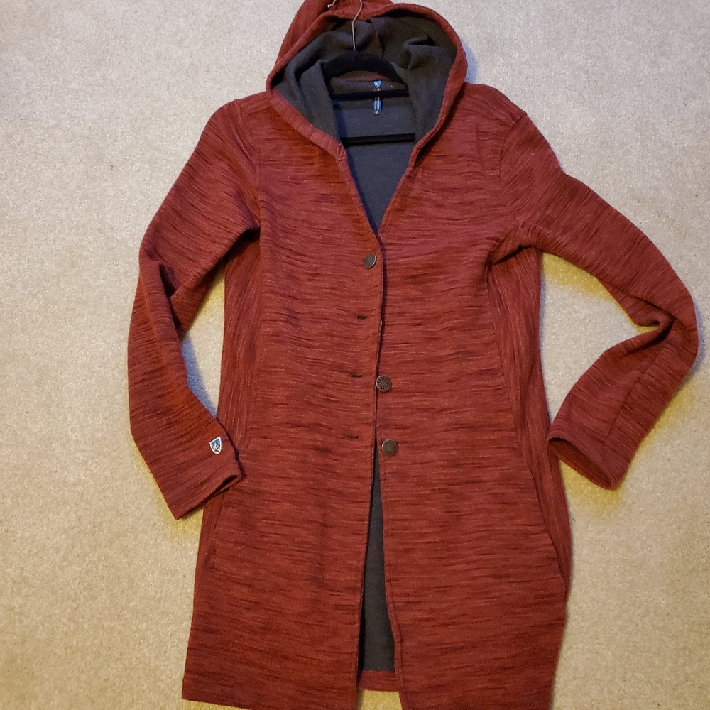 Like new Kuhl wool blend sweater size med